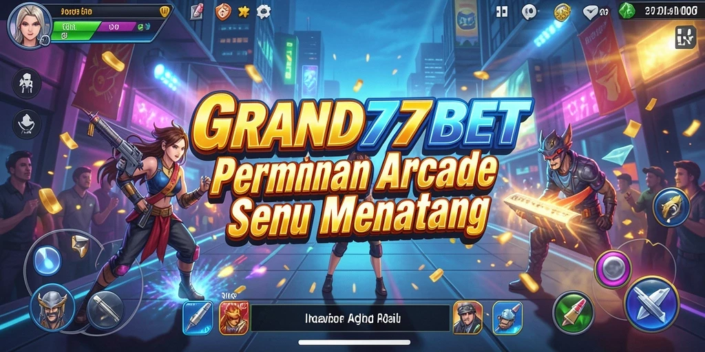 Tangkapan layar gameplay GRAND77BET dengan grafis menawan.