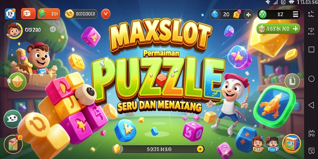 Screenshot gameplay <strong>MAXSLOT</strong> yang menunjukkan tantangan puzzle yang menarik.