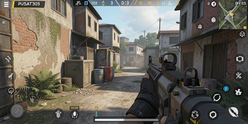 Screenshot kualitas tinggi dari gameplay PUSAT303 yang mendebarkan.