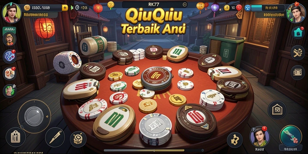 Tampilan gameplay QiuQiu yang menarik dan menantang.
