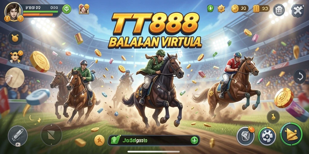 Tampilan seru gameplay balapan di TTT888 yang mengasyikkan.